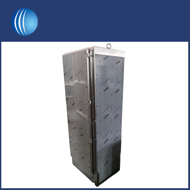 Double-Door Floor-Standing Stainless Steel Power Distribution Cabinet